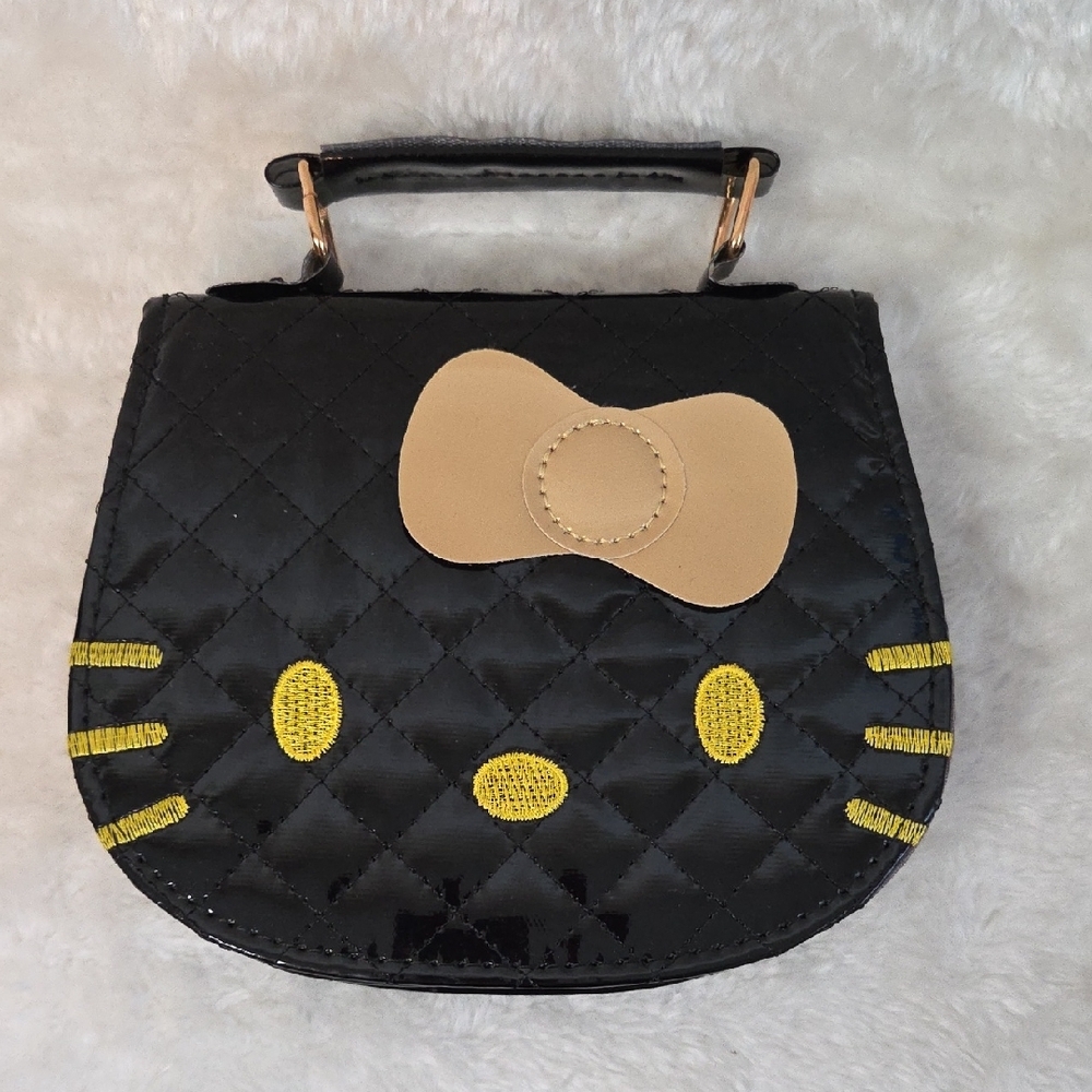 Hello Kitty Black and Yellow Mini Bag